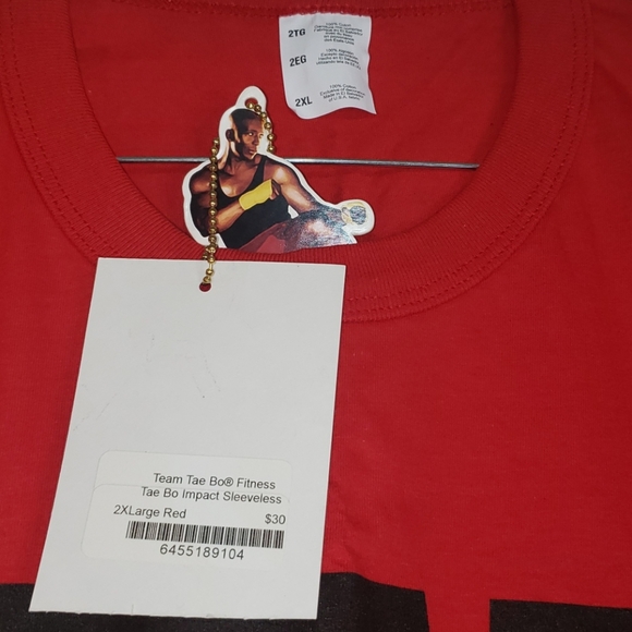 Red Team Tae Bo Fitness Impact Sleeveless - Picture 3 of 4